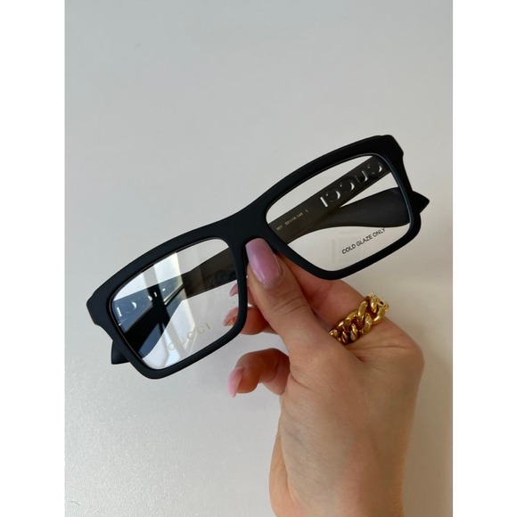 NEW Gucci GG1573O Matte Black Unisex Eyeglasses Frames - Picture 9 of 10